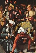  Matthias  Grunewald The Mocking of Christ oil painting artist